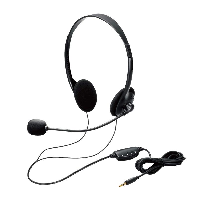 エレコムヘッドセット 白箱モデル HEADPHONES