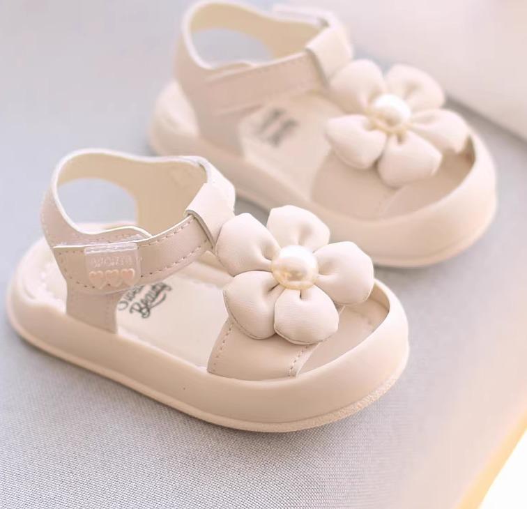 サンダル 女の子 赤ちゃん 夏 靴 プリンセス風 滑りにくい ベビー シューズ 幼児 ソフト ソール アウト..