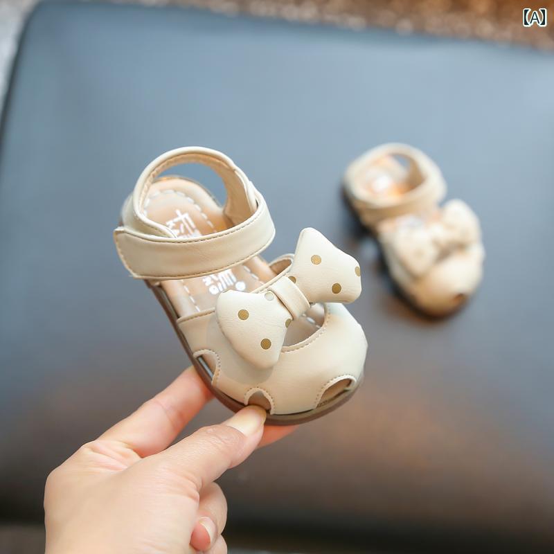 サンダル ベビー 靴 女の子 赤ちゃん 夏 ソフト ソール 滑りにくい プリンセス シューズ 幼児 履きやす..