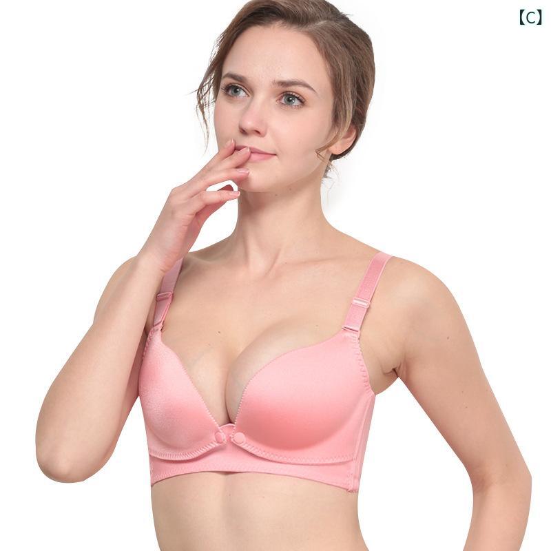 授乳ブラ マタニティ ノンワイヤー シームレス 一枚布仕立て 大きいサイズ フロントオープン 前開き 薄手カップ 調整可能 4段階ホック ナイロン 産前産後 妊婦用ブラジャー