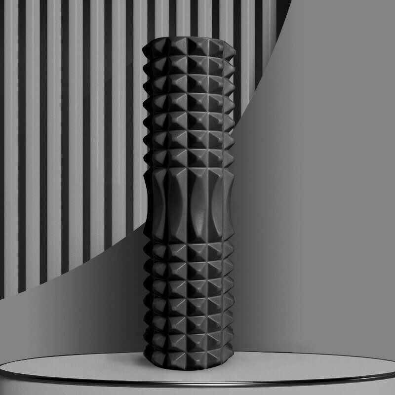 ルクレールのフォームローラー 筋膜リリース グリッド ストレッチローラー 筋膜ローラー ヨガポール ストレッチポール トレーニング スポーツ フィットネス ストレッチ器具｜アングル2