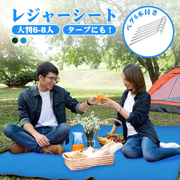 レジャーシート 大判 防水 240×220 プールマット ペグ6本付き コンパクト グランドシート おしゃれ 大きい 6-8人 運動会 ソロキャンプ BBQ キャンプ ウォーキング 野外フェス 洗える ツーリング お花見 アウトドア キャンプ 防災通販格安セール情報 楽天 通販