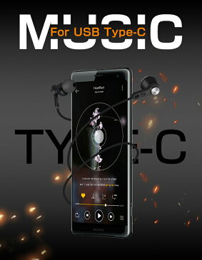 Type-C イヤホン カナル型 Type C USB イヤホン 高音質 タイプC オーディオ イヤフォン マイク付き 通話 音量調節 エクスペリア XZ2 HUAWEI Mate20 P20 iPad Pro10.9 スポーツ 送料無料