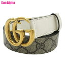 【10%OFF 5/7 AM9:59迄】グッチ ベルト アパレル GUCCI GGマーモント ダブルG GGスプリーム キャンバス レザー ピン式 625839...