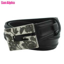 【10%OFF 5/7 AM9:59迄】グッチ ベルト アパレル GUCCI Memorable Buckle Gスクエア バックル フラワー柄 ベルト 709...