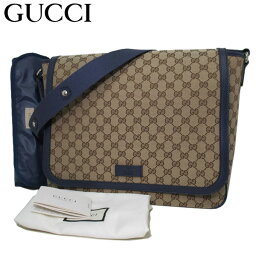 グッチ　マザーズバッグ 【1000円OFF 4/27 09:59迄】グッチ GUCCI ショルダーバッグ レディース 510340(ベージュ系×ブルー系) マザーズバッグ GGキャンバス 斜めがけ アウトレット 送料無料