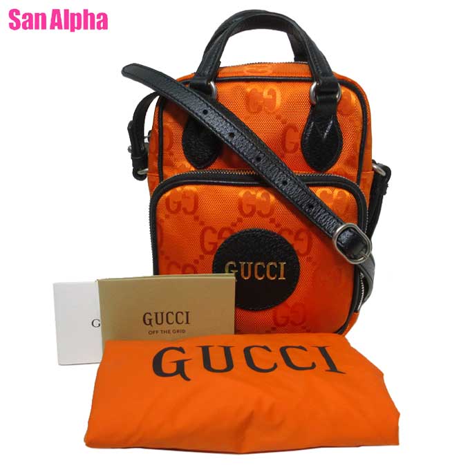 ショルダーバッグ 【1000円OFF 5/16 01:59迄】グッチ バッグ ショルダーバッグ GUCCI GG柄 オフ ザ グリッド ショルダー 2WAY 斜め掛け 625850 (オレンジ系) ブティックライン メンズ 送料無料