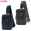 【10%OFF 5/7 AM9:59迄】グッチ バッグ ショルダーバッグ GUCCI GGスプリーム ミニ ボディバッグ 752565 ブティックライン メンズ...