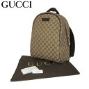 【1000円OFF 5/16 01:59迄】グッチ GUCCI リュック レディース 449906 (ベージュ系) GGキャンバス アウトレット A4対応 メンズ 送料無料