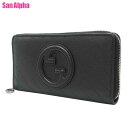 グッチ 財布 長財布 GUCCI インターロッキング G ブロンディ ラウンドファスナー アコーディオン ジップ ウォレット 760312 (ブラック) ブティ...