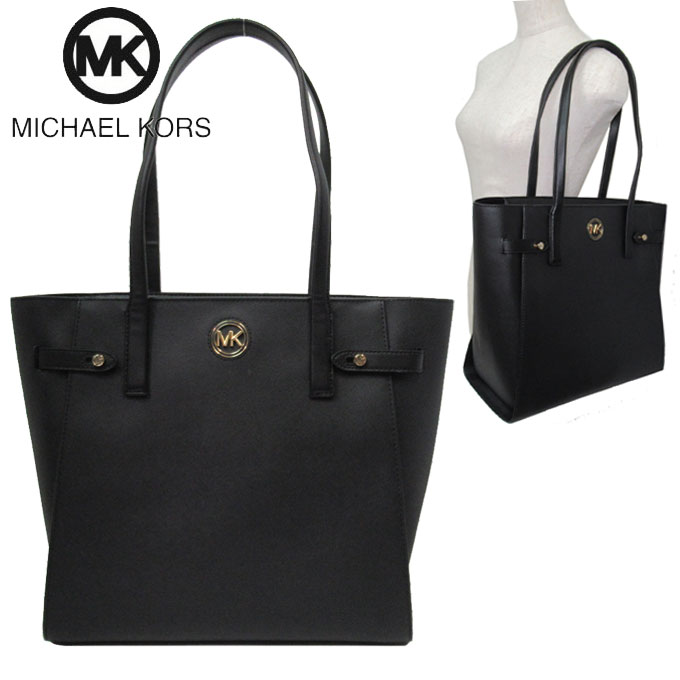 マイケルコース バッグ トートバッグ MICHAEL KORS カルメン NS ラージ トート 肩掛け A4ファイル収納可 35S2GNMT3L BLACK(ブラック) アウトレット レディース 送料無料