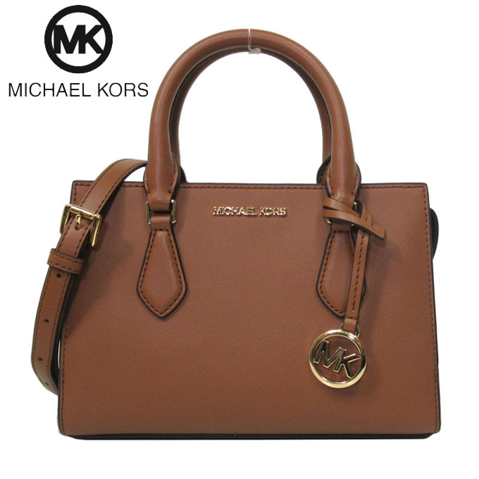 マイケルコース ハンドバッグ 【訳あり】マイケルコース バッグ ハンドバッグ MICHAEL KORS シェイラ PVC スモール センタージップ 2WAY サッチェル 斜めがけ 35S3G6HS5L　LUGGAGE(ラゲージ) アウトレット レディース 送料無料