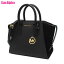 【1000円OFF 5/16 01:59迄】マイケルコース バッグ ハンドバッグ MICHAEL KORS アヴリル ペブルド レザー スモール サッチェル 2WAY 斜め掛け 35F4G4VS1L BLACK (ブラック) アウトレット レディース 送料無料 17,600円