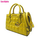 マイケル・コース バッグ ハンドバッグ MICHAEL KORS シェイラ センタージップ スモール サッチェル 2WAY 斜め掛け 35R5G6HS5V DAISY YELLOW (デイジーイエロー) アウトレット レディース 送料無料