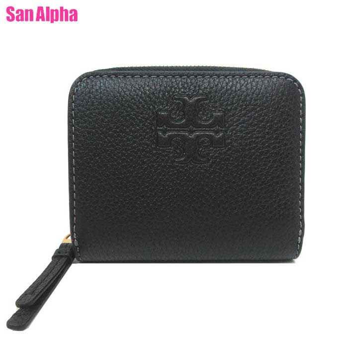 トリーバーチ 財布（レディース） 【10%OFF 6/2 09:59迄】トリーバーチ 財布 二つ折り財布 TORY BURCH ティア バイフォールド ウォレット 146463 0623 001 (ブラック)アウトレット レディース 送料無料