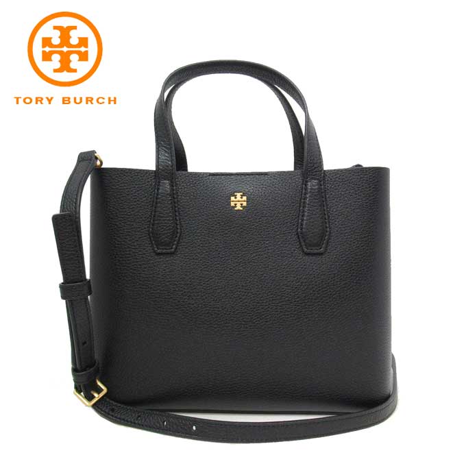 トリーバーチ バッグ（レディース） 【1000円OFF 5/16 01:59迄】トリーバーチ トートバッグ TORY BURCH レザー ブレイク スモール 2WAY トート 斜めがけ 85985 1022 006 (ブラック) アウトレット レディース 送料無料