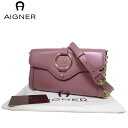 y10%OFF 4/21 09:59zACOi[ ueBbN AIGNER V_[obO 135367-428 U[ S |VFbg Fiorentin / Dark Mau fB[X