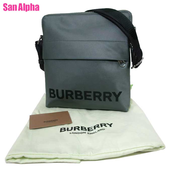 【10%OFF 5/21 09:59迄】バーバリー バッグ ショルダーバッグ BURBERRY ネオ ナイロン クロスボディ ショルダー 斜め掛け 8052870 CHARCOAL GREY (チャコールグレー) アウトレット メンズ 送料無料