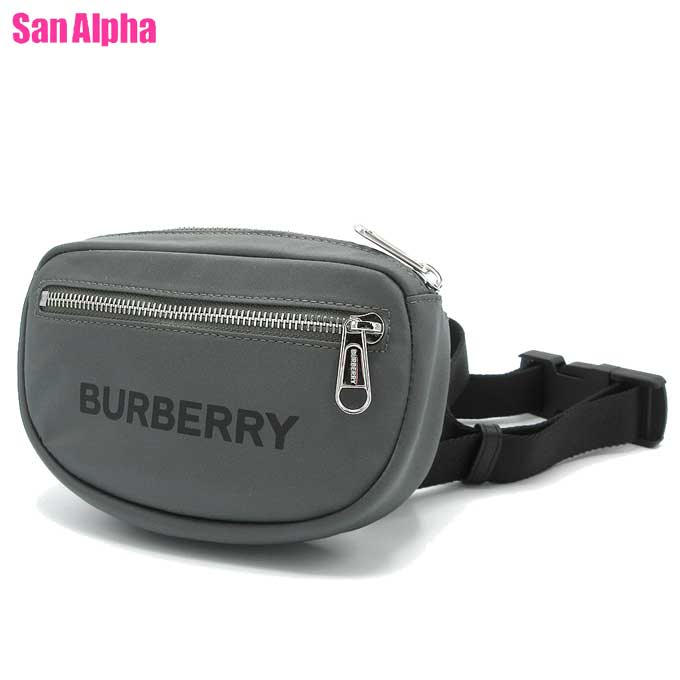 【1000円OFF 5/16 01:59迄】バーバリー バッグ ショルダーバッグ BURBERRY キャノン ミニ ベルトバッグ ミニ ウエストポーチ ミニ ボディバッグ8052888 CHARCOAL GREY (グレー系) アウトレット メンズ 送料無料