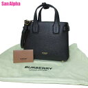 バーバリー バッグ ショルダーバッグ BURBERRY チェック柄 ベイビー バナー ハンドバッグ 斜めかけ 8067050 BLACK (ブラック) アウトレット レディース 送料無