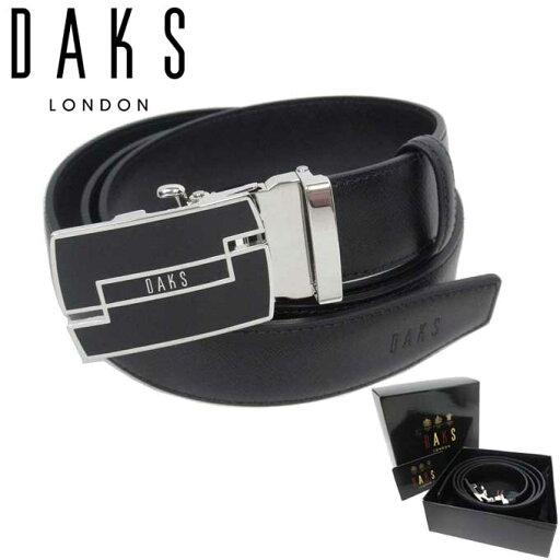 ダックス DAKS ベルト メンズ GB2206 BLACK 型押しレザー サイドリリースバックル アパレル 送料無料 ダックス DAKS ベルト メンズ GB2206 BLACK 型押しレザー サイドリリースバックル アパレル 送料無料