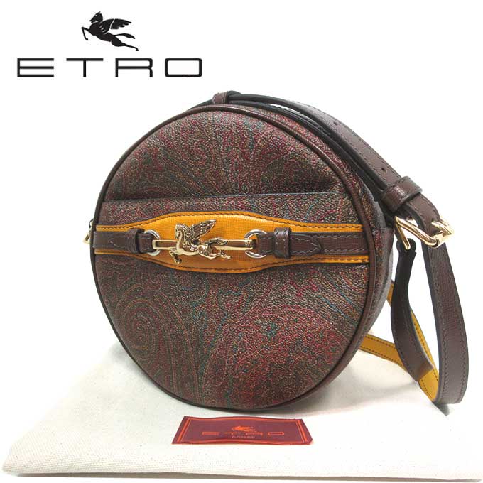 【10%OFF 5/21 09:59迄】エトロ バッグ ショルダーバッグ ETRO ペイズリー ショルダー 斜め掛け 1N067 8728 700(ワイン系マルチ) レディース 送料無料