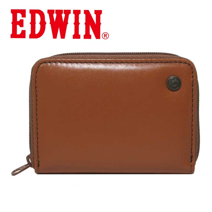 【秋タイムSale】 エドウィン 財布 メンズ FU-ED30-3 レザー 小銭入れ コインケース EDWIN【ギフト】【メール便対応(ネコポス)】