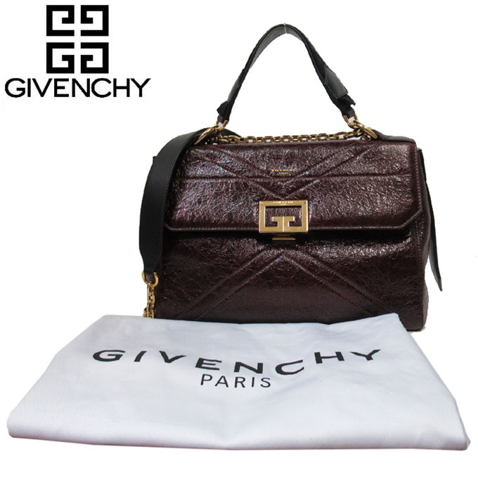 ジバンシィ バッグ ショルダーバッグ GIVENCHY IDミディアムバッグ チェーンショルダー 2WAY 斜め掛け BB50C4B0S5 542(ダークワインレッド系)レディース 送料無料