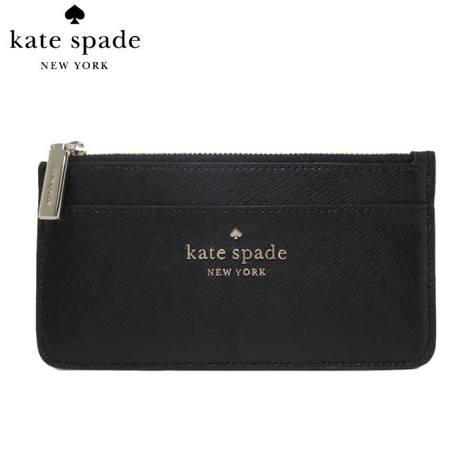 ケイトスペード カードケース レディース WLR00362 001(ブラック) ステイシー カードホルダー kate spade アウトレット 