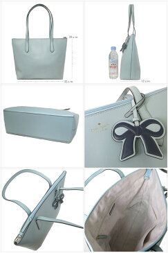 ケイトスペード アウトレット kate spade トートバッグ WKR00146-373 レザー キャシー リボンモチーフ ジップトート / frstdspmnt(373):ライトブルー系【レディース】【ギフト】