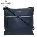 【10%OFF】ケイトスペード アウトレット kate spade ショルダーバッグ WKRU5941-563 ジャクソン レザー トップジップ クロスボディ 斜め掛け top zip crossbody / jackson / nightcap(563):ネイビー系【レディース】