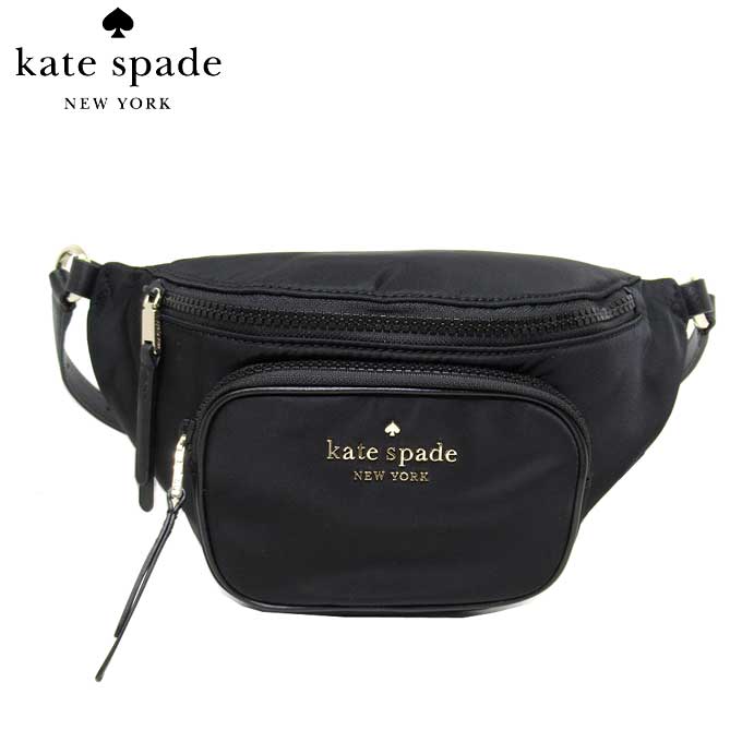 ケイトスペード アウトレット kate spade ショルダーバッグ WKRU6591-001 ナイロン ウエストポーチ / ボディバッグ dorien / black【レディース】【ギフト】