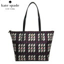 【訳あり】ケイトスペード バッグ トートバッグ kate spade ナイロン プリント キット リトルベター ラージ トート 肩掛け A4ファイル収納可 K8479 960(マルチカラー) レディース アウトレット 送料無料