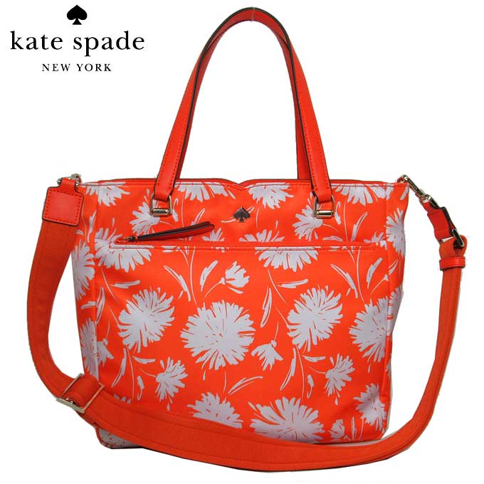 ケイトスペード トートバッグ レディース WKR00449-974 ワイルド フラワー プリント 2WAY ミディアム サッチェル kate spade アウトレット【ギフト】