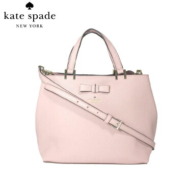 ケイト・スペード アウトレット kate spade ハンドバッグ WKRU5495-265 gwyn / pershing street レザー リボン ショルダー付き 2WAY ハンドバッグ warmvellum(265):ライトピンク系【RCP】【楽天カード分割】【レディース】