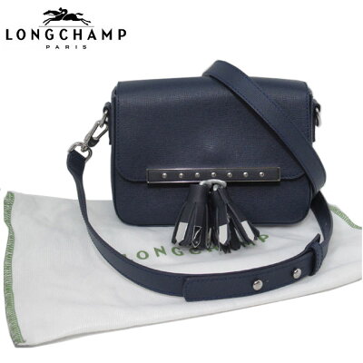 【1000円OFF 12/11 01:59迄】ロンシャン ショルダーバッグ 斜めがけ レディース 2096 HMD 006 レザー タッセル LONGCHAMP 送料無料