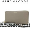 【10%OFF 4/21 09:59迄】マークジェイコブス 財布 長財布 MARC JACOBS ザ コンチネンタル リストレット レザー ラウンドファスナー S171L03FA22 0027 055(CEMENT：セメント) レディース 送料無料