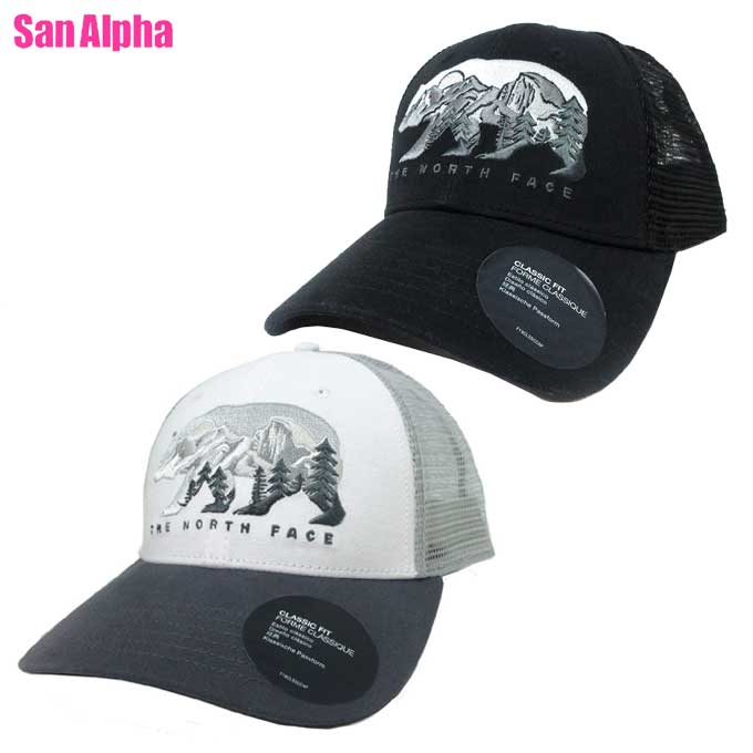 楽天SanAlpha（サンアルファ）【1000円OFF 5/16 01:59迄】ザ・ノース・フェイス アパレル 帽子 THE NORTH FACE ベアー エンブロイダー マダー トラッカー キャップ NF0A4AB9JK3 / NF0A4AB9KB7 メンズ 送料無料