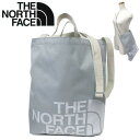 楽天SanAlpha（サンアルファ）【1000円OFF 5/16 01:59迄】ザ・ノース・フェイス トートバッグ THE NORTH FACE WHITE LABEL COLLECTION ビッグ ロゴ 2WAY トート 斜めがけ NN2PP07M LGY/ LIGHT GRAY（ライトグレー） レディース メンズ 送料無料