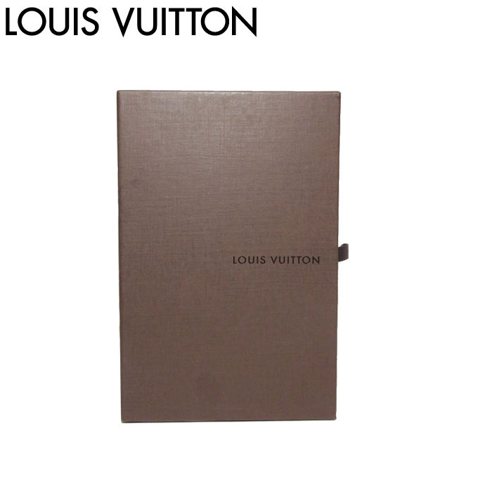 【単品購入可/Jタイプ】LOUIS VUITTON ルイ・ヴィトン専用箱 ■縦：20.5cm×横：13.5cm×幅：3.5cm(長財布用)■ (非売品入手困難) LV 専用BOX ブラウン系【代金引換不可】 【RCP】【楽天カード分割】【レディース】