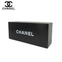 【単品購入可】■CHANEL シャネル専用箱 ■縦：7.5cm×横：17.5cm×幅：6cm(サングラス用)■ (非売品入手困難) CHANEL 専用BOX ブラック系【代金引換不可】 【レディース】【ギフト】