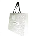 【単品購入可 / 代引不可】 【訳あり】FURLA フルラ ブティック専用 紙袋 アニバーサリーカード付き Lサイズ 42×47×18(非売品入手困難) ショッ...