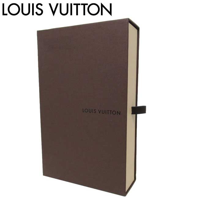 【訳あり/単品購入可/Jタイプ】ルイ・ヴィトン LOUIS VUITTON 専用箱 ■縦：21.5cm×横：13.5cm×幅：5cm (長財布用) ■ (非売品入手困難) LV 専用BOX ブラウン系【代金引換不可】 【レディース】【ギフト】