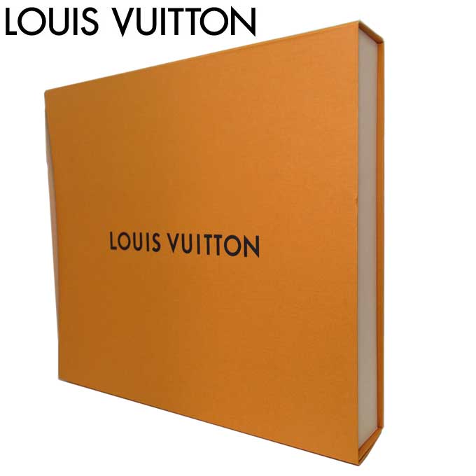 【単品購入可】●Newデザイン● ルイ・ヴィトン LOUIS VUITTON 専用箱 ■ 縦：44cm×横：49cm×幅：8.5cm (多目的・バッグ用)■ (非売品入手困難) LV 専用BOX オレンジ系【代金引換不可】【レディース】【メンズ】【ギフト】