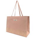 【訳あり / 単品購入可】MIUMIU 手提げ 紙袋 ミュウミュウ 25×35×14.5 ショッパー ショ袋 ミニバッグ用 非売品入手困難 【代金引換不可】