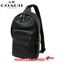 コーチ 革ショルダーバッグ メンズ コーチ ショルダーバッグ COACH レザー ボディバッグ 2540 QB/BK アウトレット メンズ 送料無料