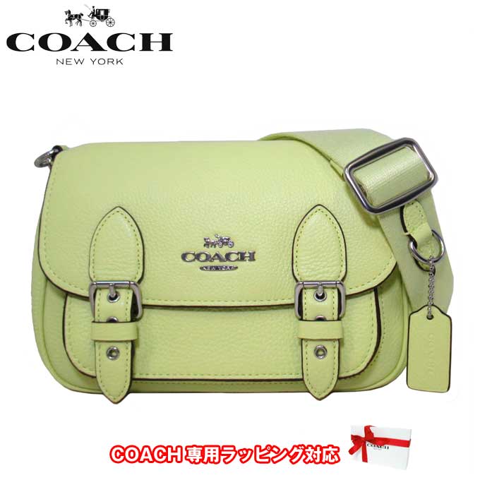 【10%OFF 5/21 09:59迄】コーチ バッグ ショルダーバッグ COACH レザー ルーシー クロスボディー 斜め掛け C6782 SVM97(ペールライム) アウトレット レディース 送料無料