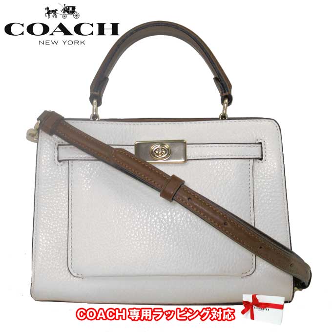 ハンドバッグ 【10%OFF 5/21 09:59迄】コーチ バッグ レディース COACH C8319 IMTVF ミニ レーン 2WAY トップ ハンドル 斜め掛け アウトレット 送料無料