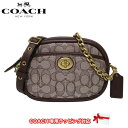 【10%OFF 5/7 09:59迄】コーチ ショルダーバッグ COACH シグネチャー ジャガード キルティング カメラバッグ ミニバッグ 斜めがけ C5275 B4S0M(オークメープル) ブティック レディース 送料無料