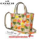 コーチ 革トートバッグ レディース ●保存袋付き● コーチ トートバッグ COACH ウィロウ トート 24・フローラル プリント レザー 2WAY 斜めがけ CC389 B4L38(マルチカラー) ブティック レディース 送料無料